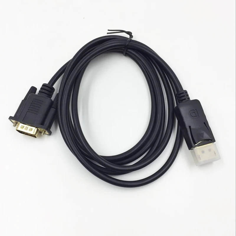 Baolyda 1 8 M Displayport DP To VGA конвертер адаптер 1080p высокий порт дисплея папа к HD-15 Мужской