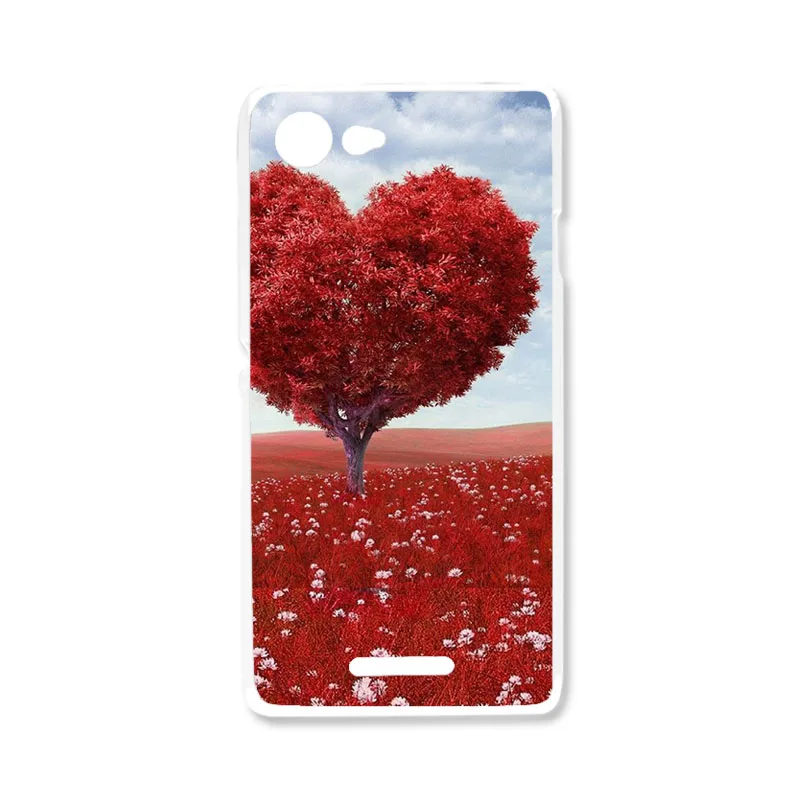Q074 Чехол с рисунком Bolomboy для sony Xperia E2 E3, чехол, силиконовый мягкий ТПУ чехол s для sony E3 D2203, чехол с милыми животными и полевыми цветами - Цвет: Q074
