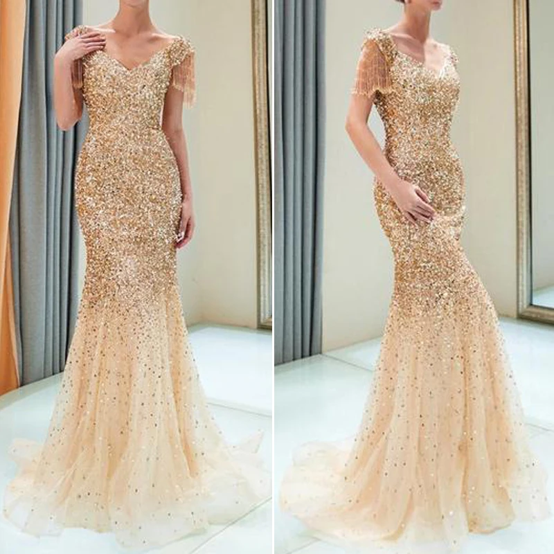 Женские платья свадебные сексуальные с v-образным вырезом большие маятниковые