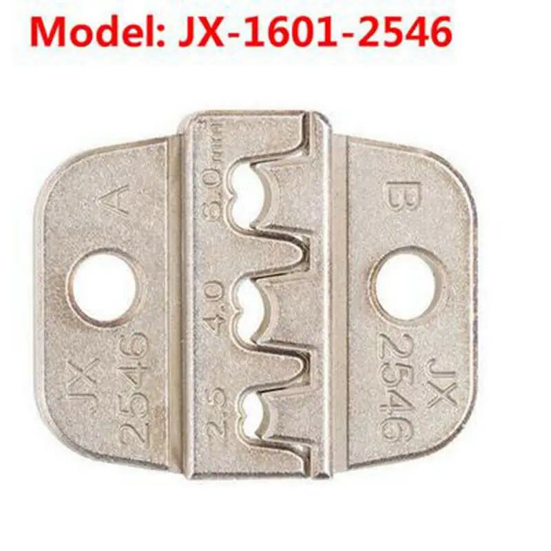 JX-1601-2546 Изолированные клеммы 5 типов прессформы провода щипцы челюсти наконечник Обжимные Плоскогубцы аксессуар обжимной инструмент инструменты разъем - Цвет: JX-1601-2546