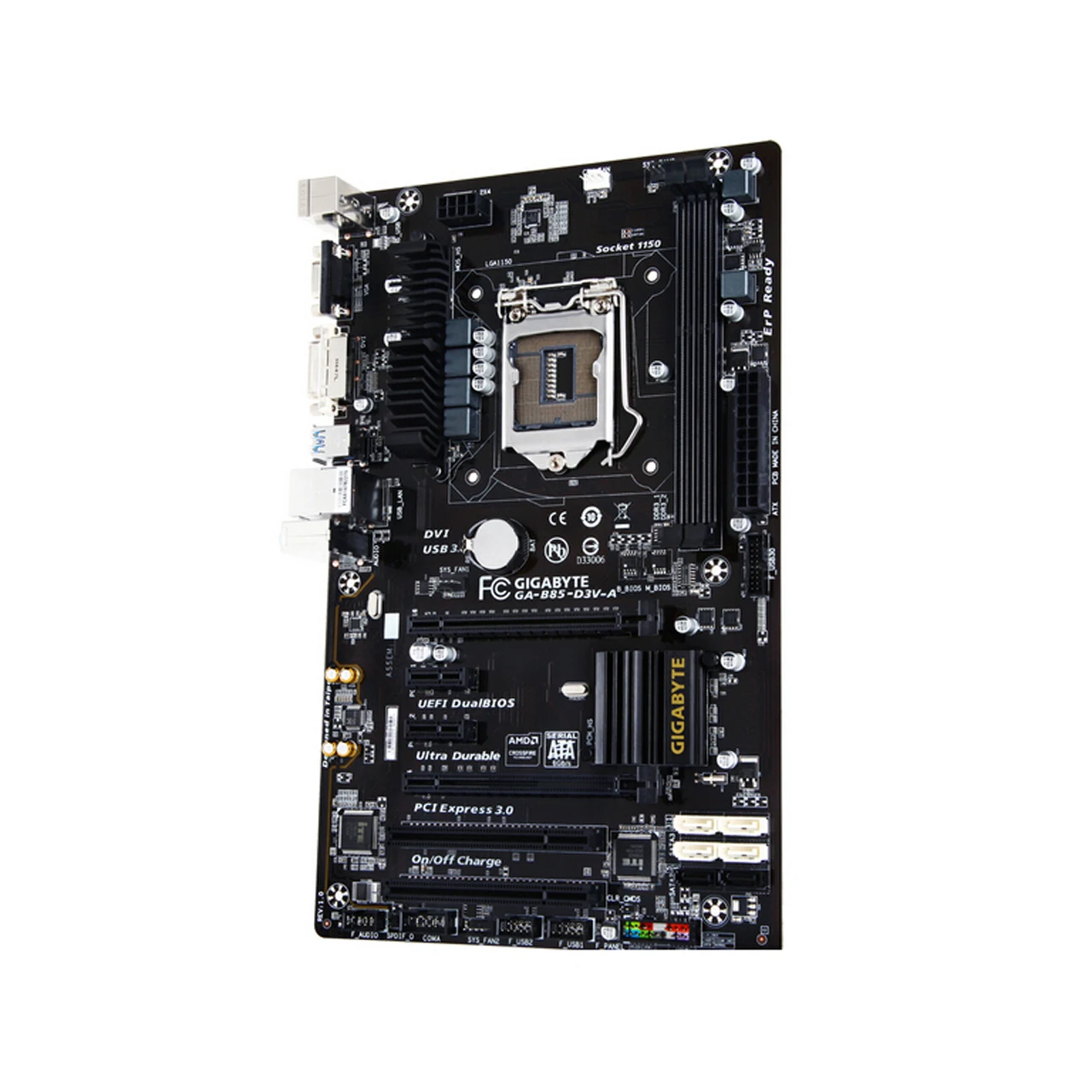 Оригинальная Материнская плата Gigabyte GA B85 D3V A USB3.0 DDR3 16G десктопная материнская SATA 3