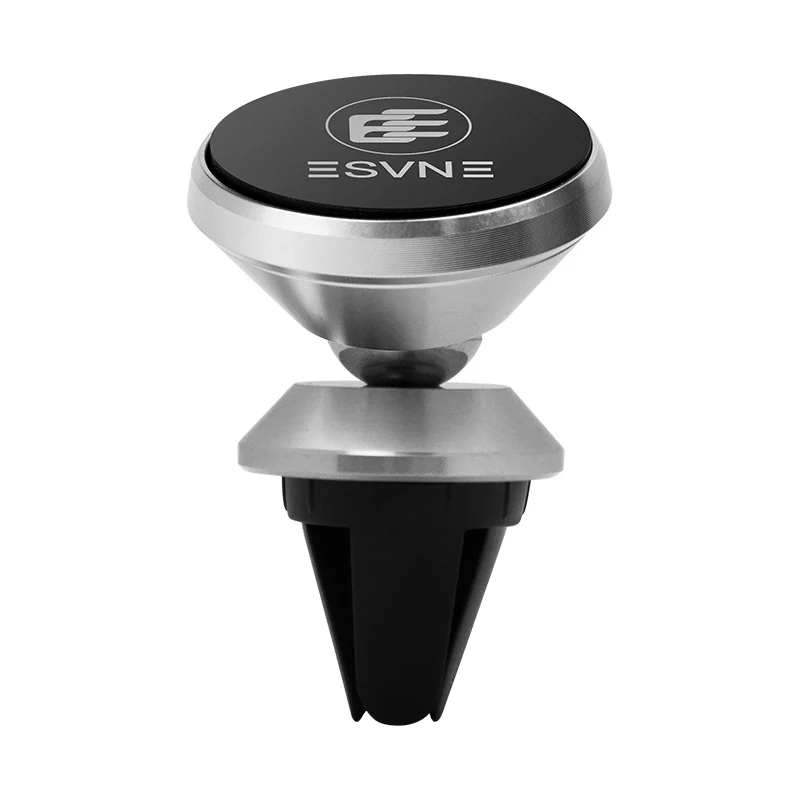 ESVNE-TFK-Silver ESVNE универсальный магнитный держатель для телефона на вентиляционное отверстие/Настольная подставка для мобильного телефона, автомобильный держатель для iPhone 6 7 XR, поддержка сотового телефона - Цвет: ESVNE-TFK-Silver