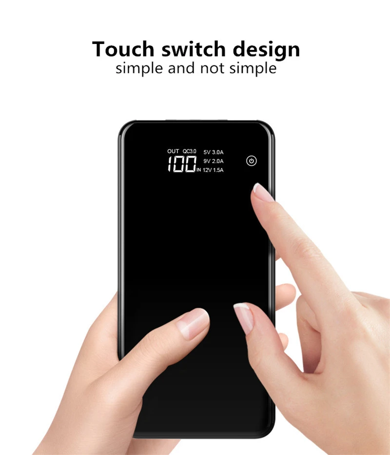ZKFYS внешний аккумулятор 10000 мАч Внешний аккумулятор USB для iPhone 6 6s 7 8 10 iPad samsung LG Xiaomi huawei sony Nokia