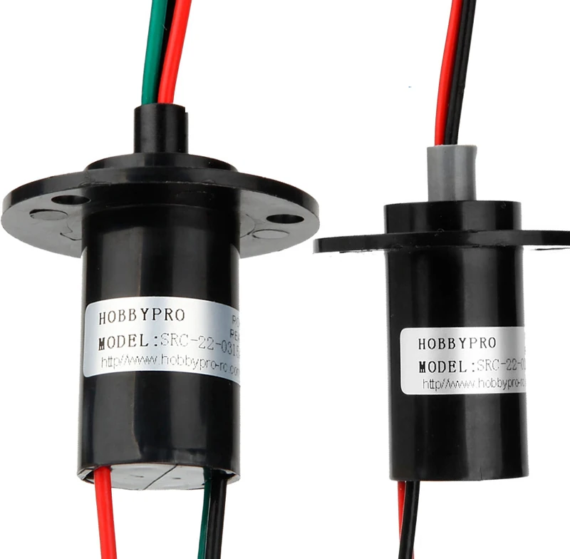 Hight Current 15A 2 Wires 3 Dia 22mm Mini Wind Driven Generator Electric Slip Rings Collector 500RPM Power Ring | Игрушки и хобби