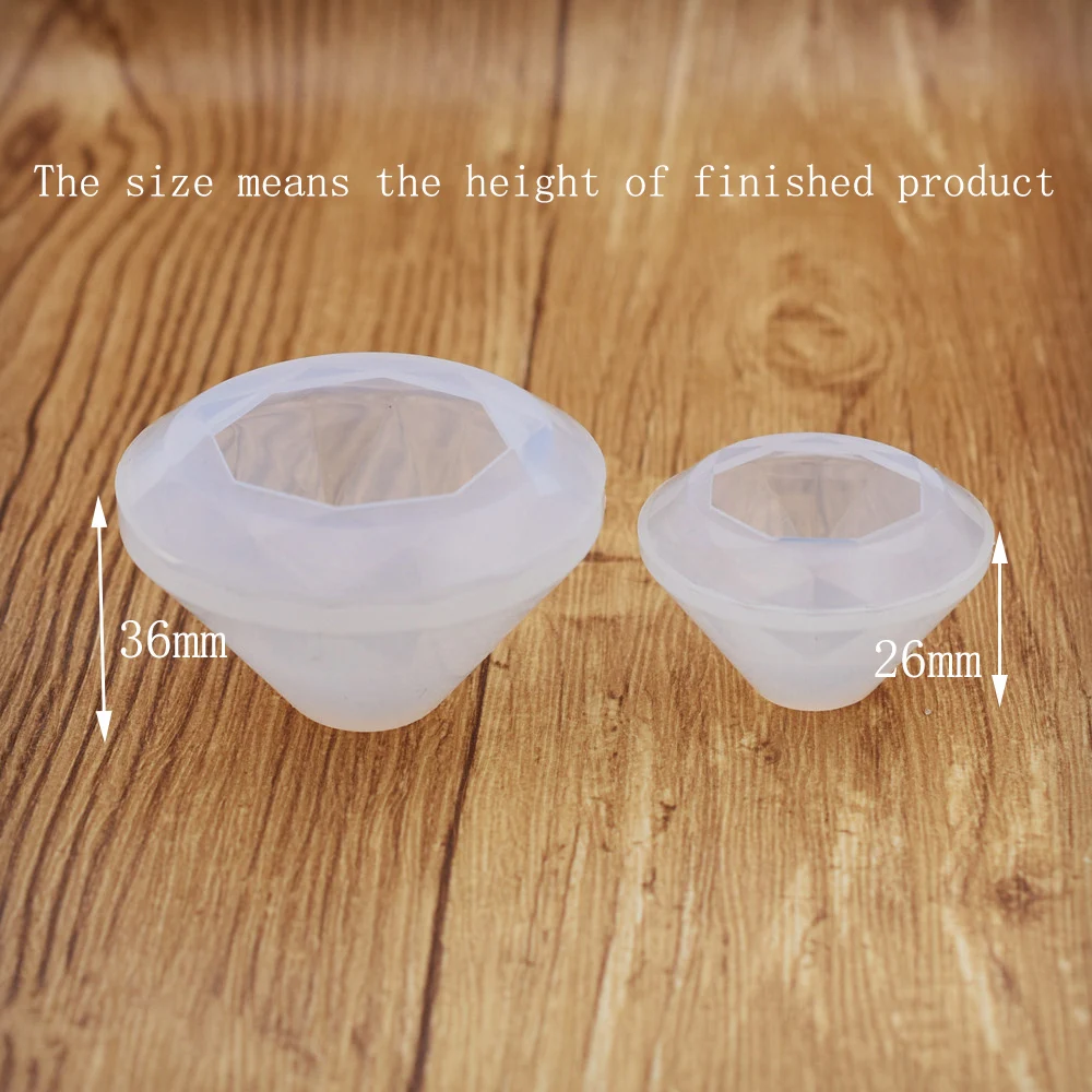 Силиконовые формы Алмазная форма Подвески Подвеска Смола силиконовая ручной