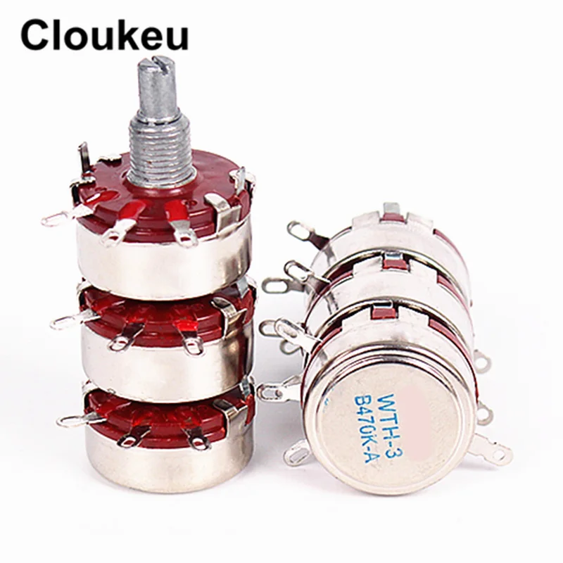 

WTH118-3L 2W Potentiometer switch 2K2 4K7 10K 22K 47K 100K 220K 330K 470K 680K 1M 2M2