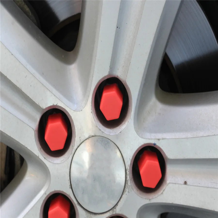 Силиконовый колпачок болта ступицы колеса автомобиля гайка обода защита для Opel