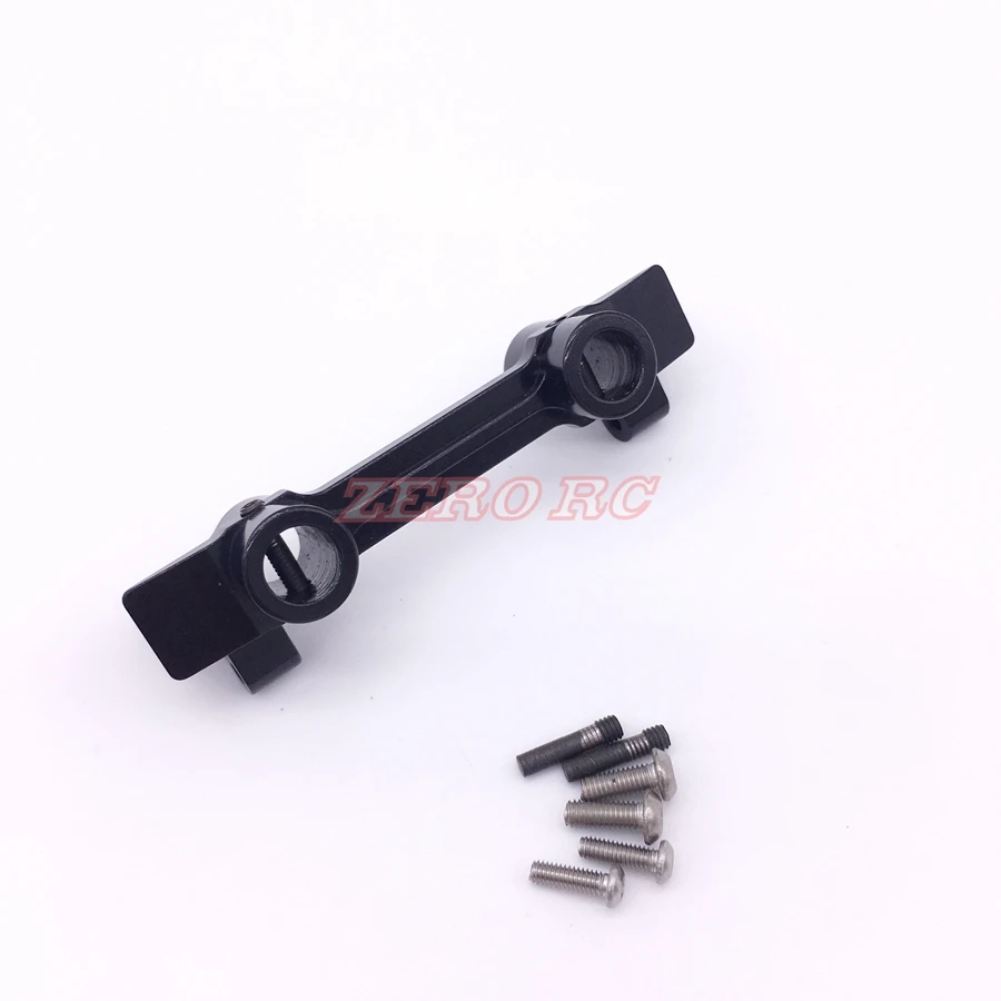 1/10 RC Truck CNC алюминиевая передняя панель + Задняя Черная Пластина для AXIAL SCX10 Dingo Jeep
