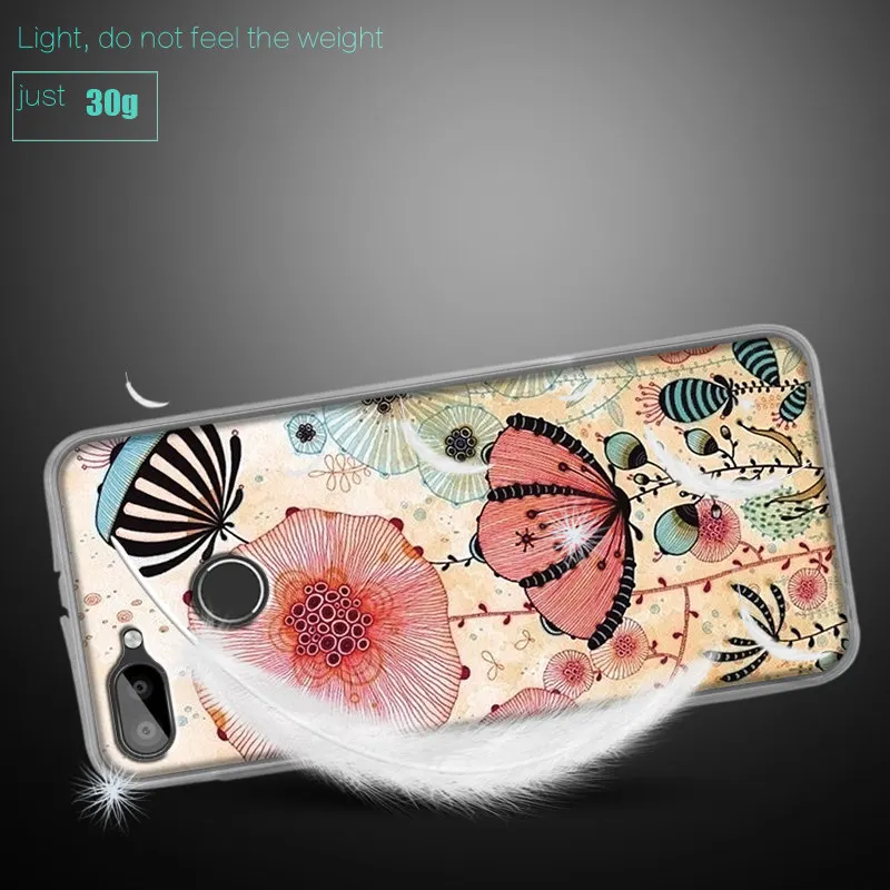 For Funda Oukitel C11 Pro Case 5.5&quot Cool Design Cartoon Printed Shell Luxury Soft Silicone Cover for Phone Cases |