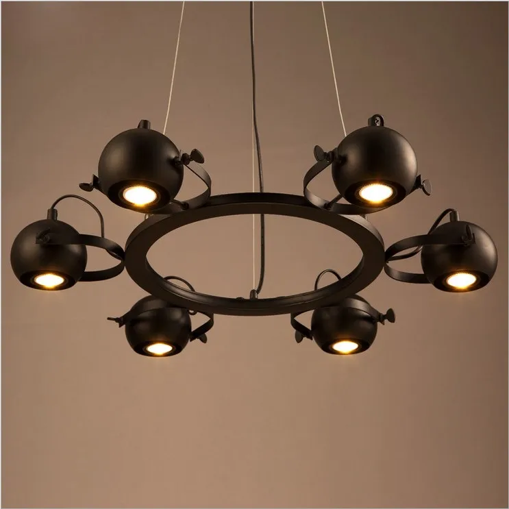 Американский простой светодиодный прожектор Проект кафе винтажный волшебный