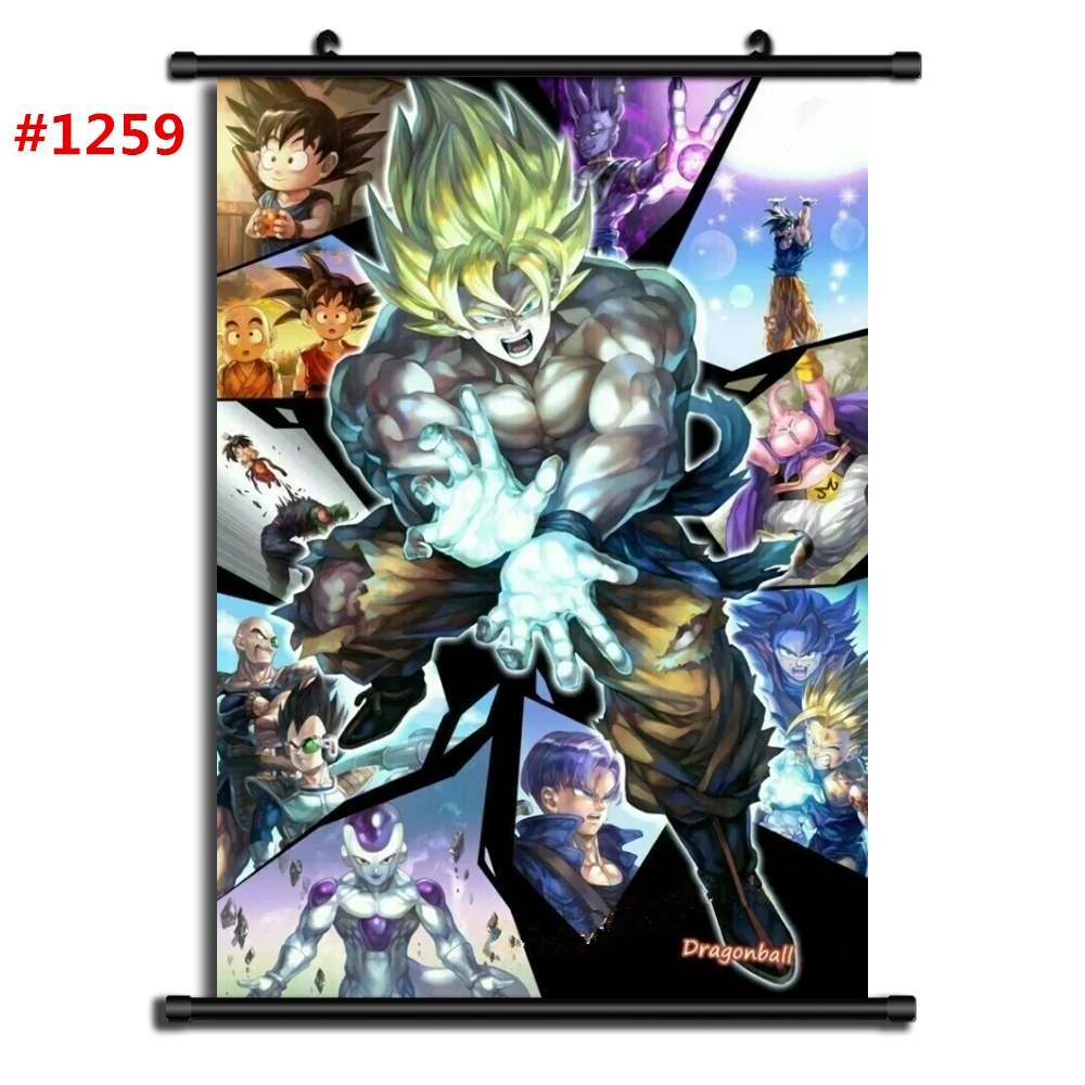 1259 Dragon Ball Аниме Манга настенный плакат свиток - Цвет: 1259