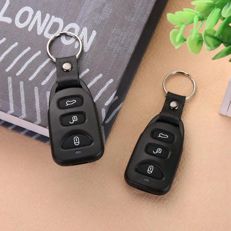 VODOOL универсальная Автосигнализация s Автоматический Дверной замок Система бесключевого доступа в автомобиль брелок сигнализация с пультом дистанционного управления стайлинга автомобилей