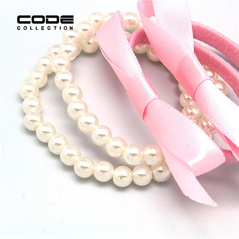 

8pcs/Set Korea Elastic Hair Bands Fashion Hair Accessory for Women Hair Rubber Band Pink Bows Scrunchie Set Stretch Gum for Hair