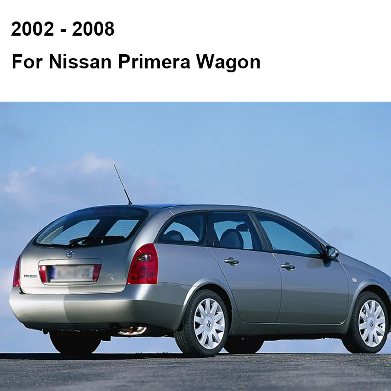 Wagon Yitote Гибридный стеклоочистителей для Nissan Primera P12 вагон/Хэтчбек маховиком 2002 2003 2004 2005 2006 2007 2008 - Цвет: Wagon