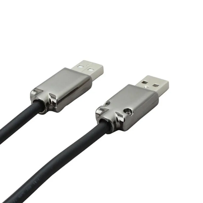 JSJ двойной мужской usb кабель USB2.0 линия передачи данных Мужской для общественного