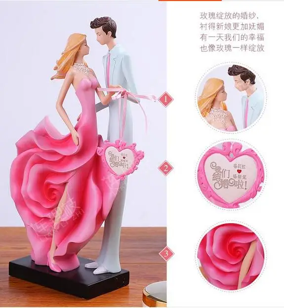 Свадебные подарки домашняя мебель абстрактные современные креативные розы