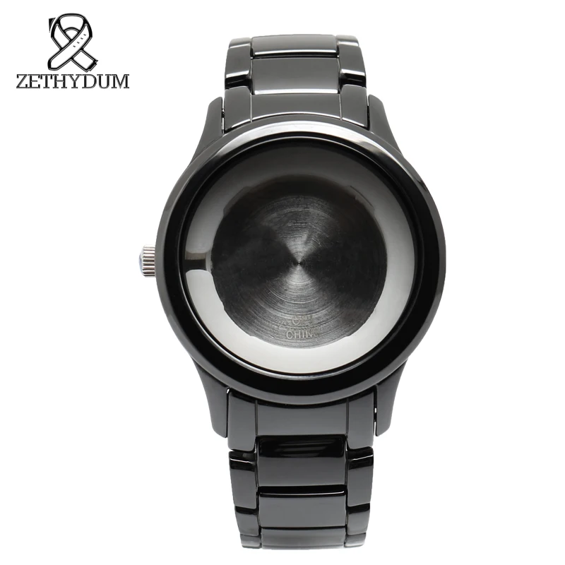 Керамический ремешок для часов браслет 22 мм черный и корпус аксессуары