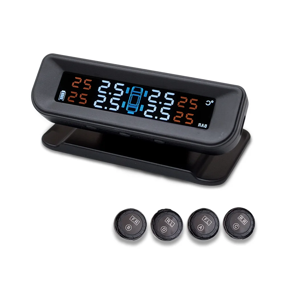 Riboton C260 система контроля давления в шинах беспроводная автомобильная TPMS с 4