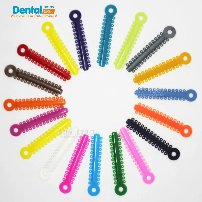 2 упаковки стоматологических материалов смешанные цвета Стоматологические