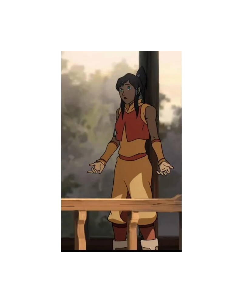Аватар: The Legend of Korra костюм для косплея парик бесплатная доставка индивидуальный