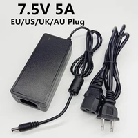 7 5v 5a acdc adaptor universal power adapter 7 5 volt supply unit switching conveter 7 5v5a eu us uk au plug cable 5 52 5mm