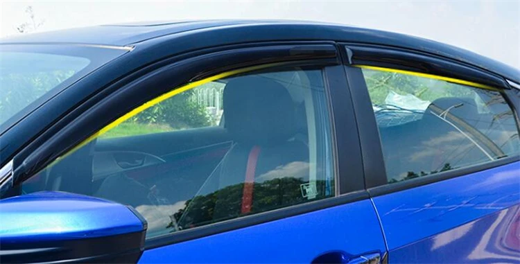 Пластиковый защитный козырек от солнца и дождя для HONDA civic автомобильные