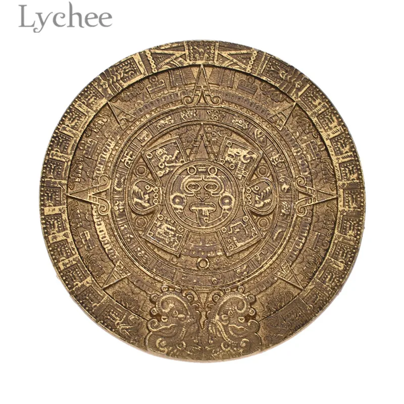 Lychee Life винтажный магнит на холодильник с тайской Майей 3D Круглый Декорации для