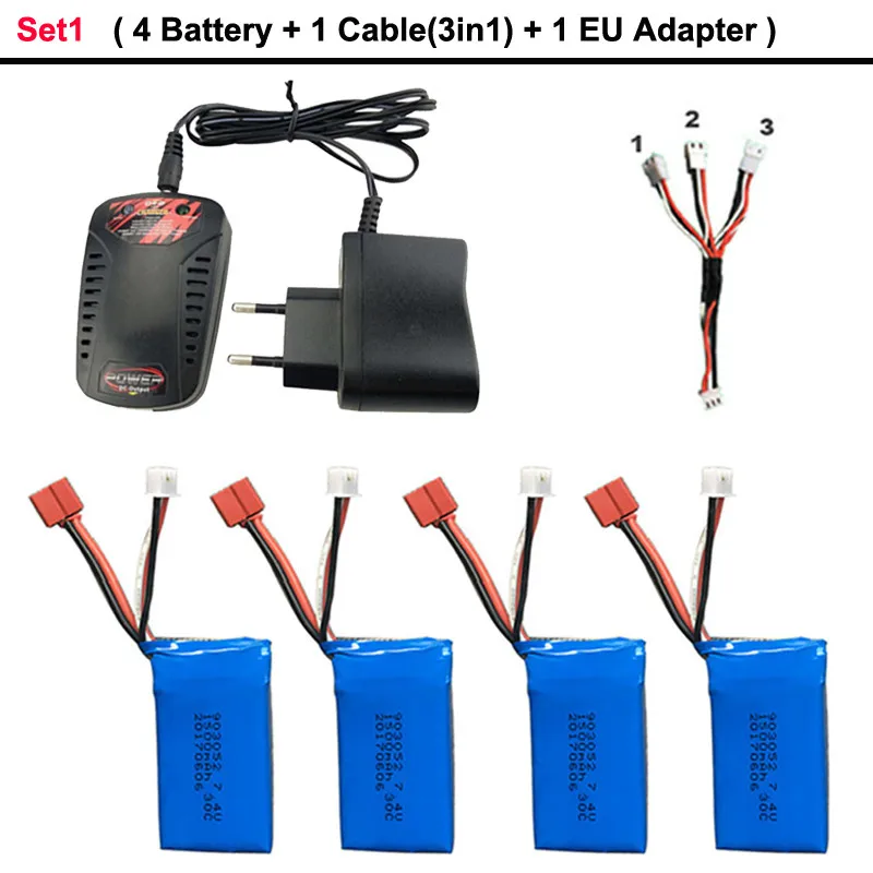 Высокое качество 7,4 В 1500 мАч 2S Lipo Батарея для WLtoys A959-B A969-B A979-B K929B RC пустыня Грузовик Авто Запчасти для запасных Запчасти зарядное устройство