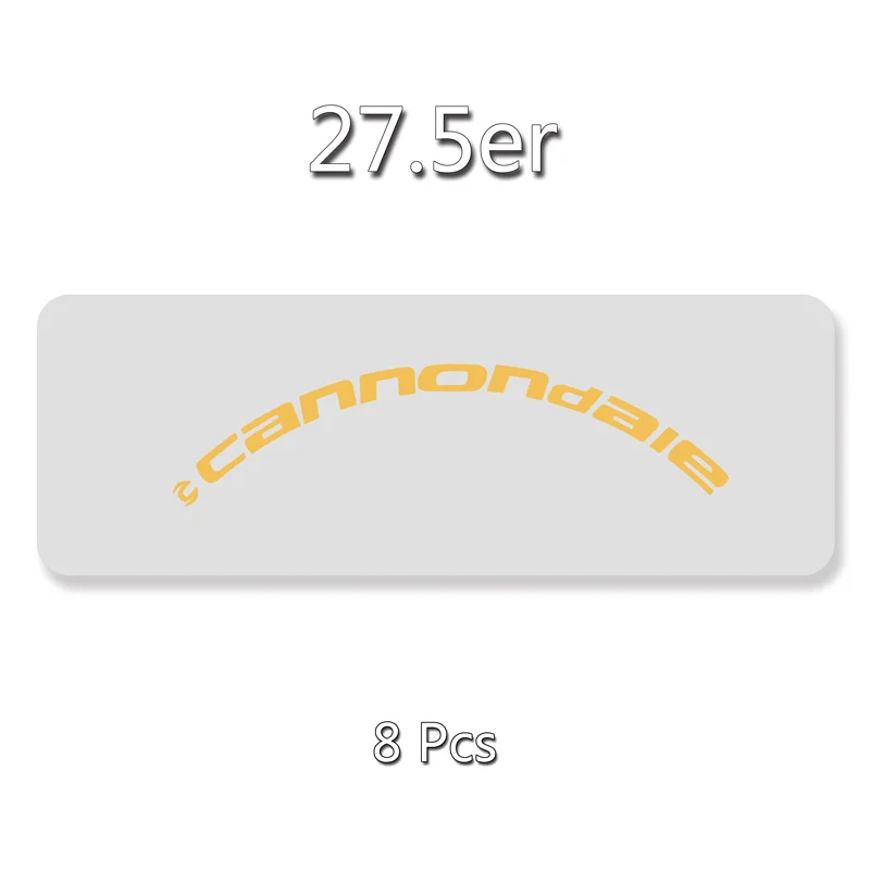 27.5er Refle Yellow 17 наклеек MTB обод Набор наклеек два колеса Набор наклеек для 26er 27,5 er 29er дюймов cannondal e гоночный велосипед наклейки - Цвет: 27.5er Refle Yellow