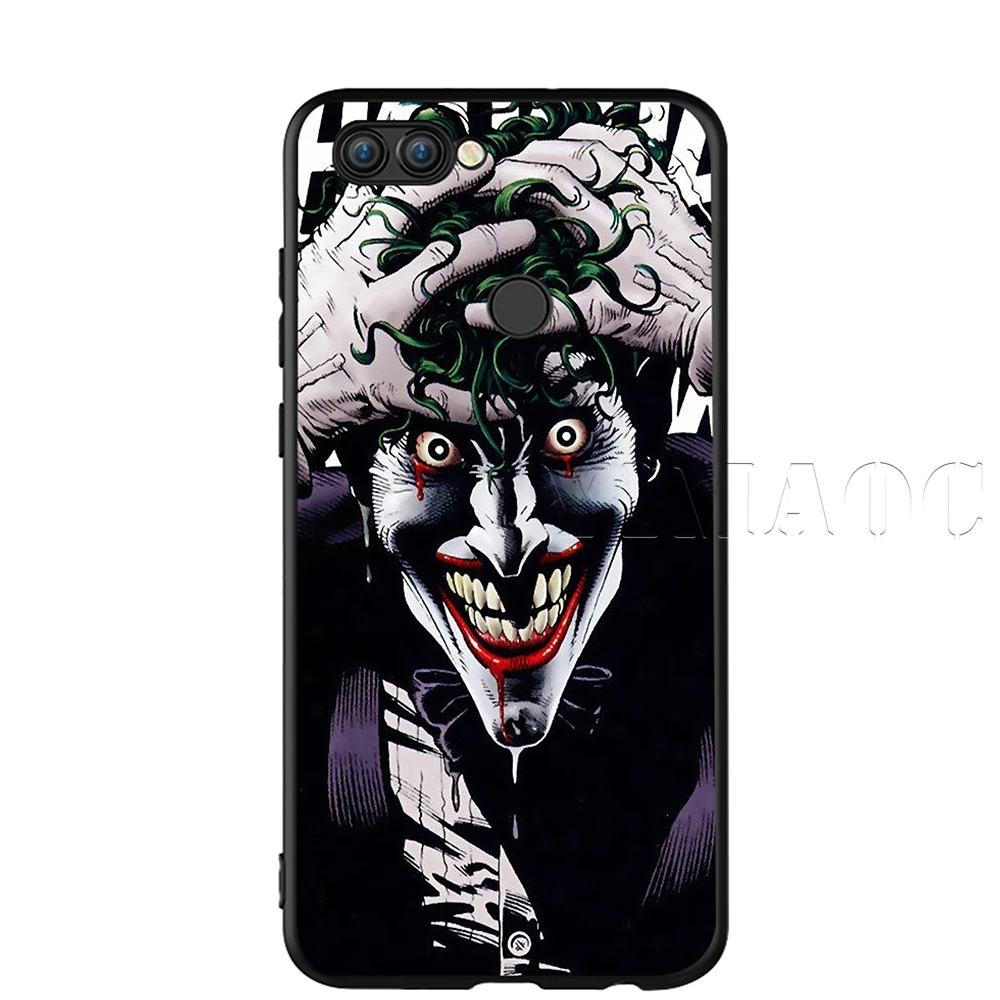 YIMAOC Бэтмен Джокер Темный рыцарь силиконовый чехол для huawei mate 10 P8 P9 P10 P20 Lite Pro P Y7 Y9 Smart Mini - Цвет: 1