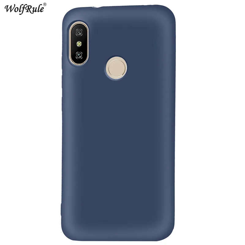 Чехол для Xiaomi Redmi Note 6 Pro чехол матовый Мягкий защитный из ТПУ Pro|Бамперы| |