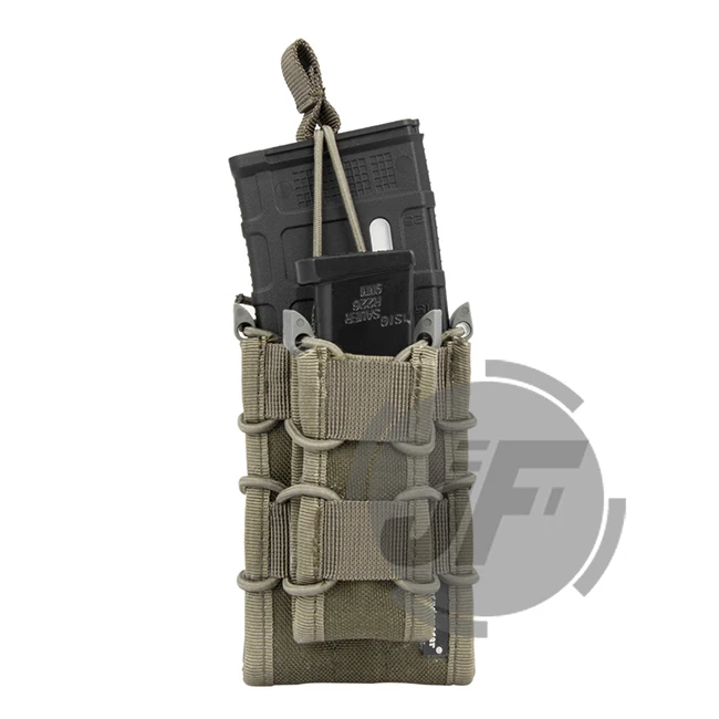 FG Emerson подсумок двухслойный модульный 5,56. 223& 9 мм подсумок MOLLE Mag Carrier - Цвет: FG