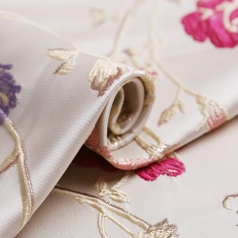 Французская жаккардовая парчовая плюшевая ткань для пальто платьев ткани