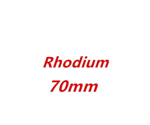 Rhodium 70mm MINGXUAN 20 шт./лот 50/70 мм Длина унисекс Модные Винтажные латунь 5 видов цветов покрытием длинная Брошь булавка настройки, сделай сам, ювелирное изделие - Окраска металла: Rhodium 70mm