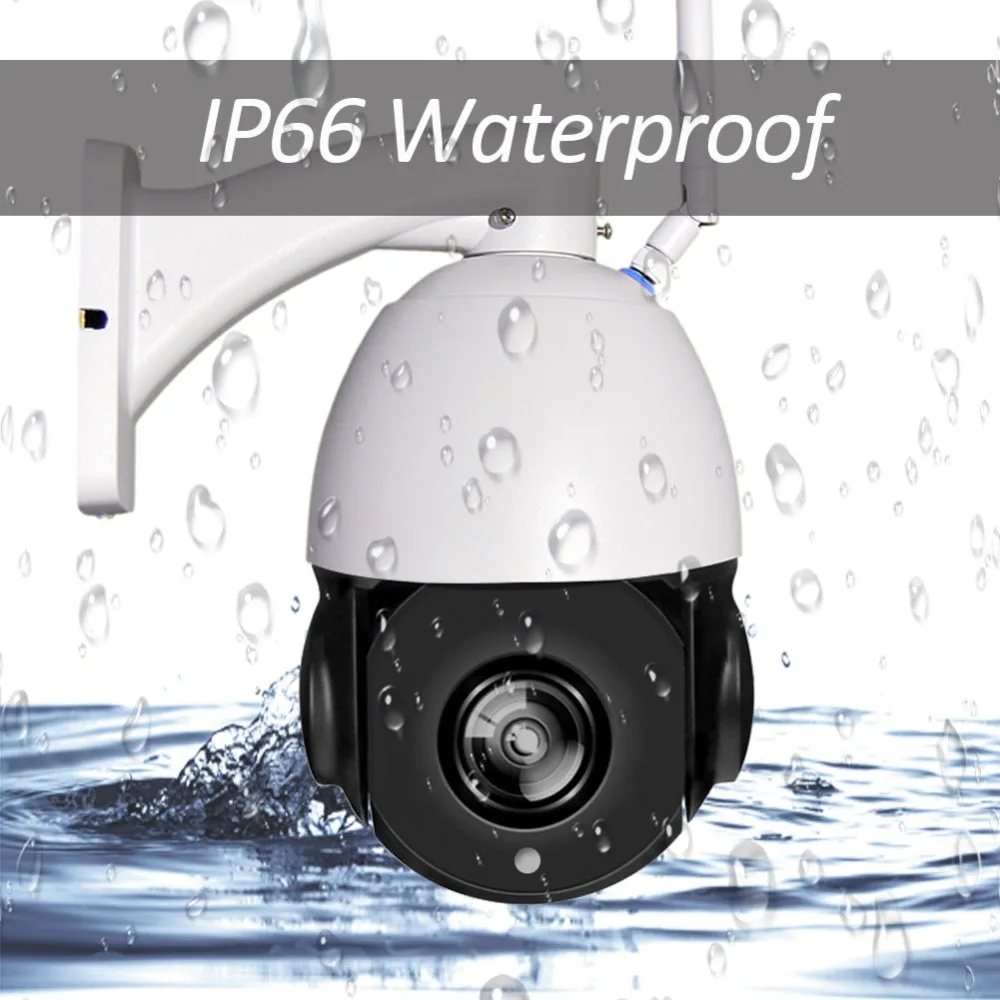 YSA HD 1080P PTZ IP Камера уличная Высокоскоростная купольная камера безопасности Wifi камера 2MP 22X оптический зум Водонепроницаемая Onvif камера ночного видеонаблюдения