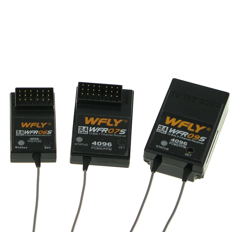 Приемник WFLY 2 4G WFR04S WFR06S WFR07S WFR09S WBUS RF201S RF207S PPM/PCMS для дистанционного управления