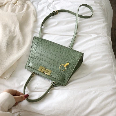 Mini Green Новые роскошные женские сумки высокого качества кожаные дизайнерские поясные сумки с ремнем на плечо женская сумка через плечо сумки - Цвет: Mini Green