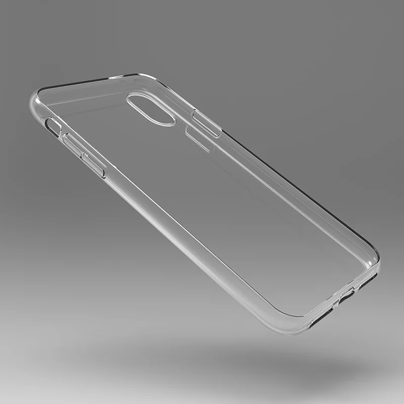 Для Apple X Мягкие силиконовые ТПУ кожи Чехол для IPhone Чехлы мангала прозрачный