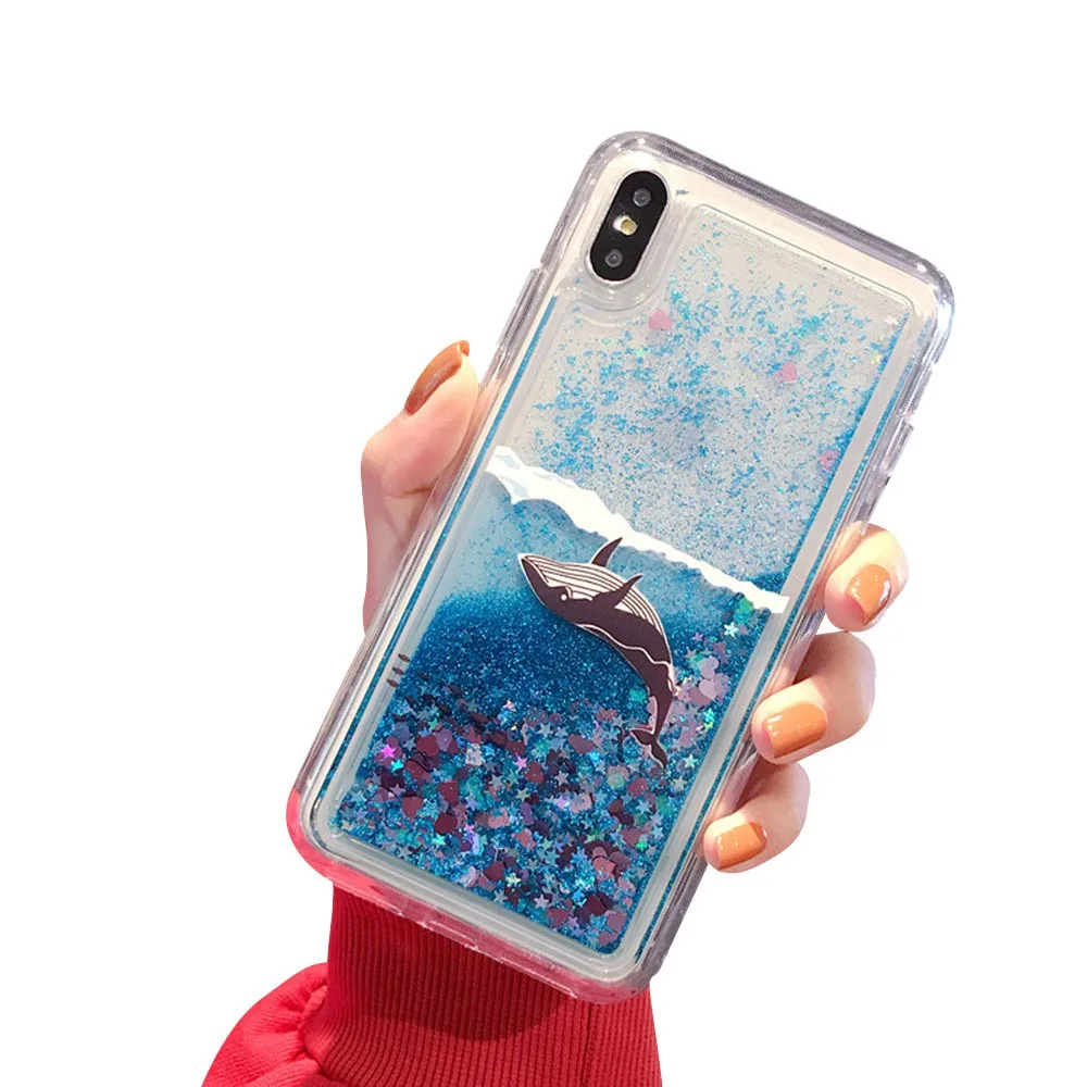 Чехол KISSCASE Whale для Huawei Mate 10 20 P30 P20 P10 Pro Lite Quicksand чехлы телефонов Honor 9 8 8X V20 | Мобильные