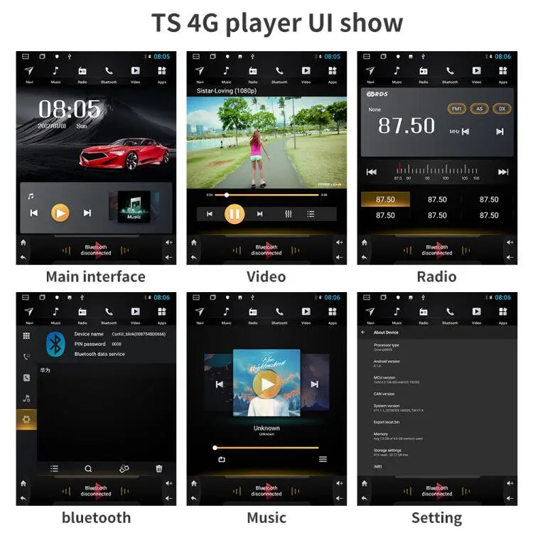 Android 9,0 4G LTE Автомобильный gps Мультимедиа стерео радио плеер для chevrolet cruze 2011-2013 лет vetical плеер навигационная система