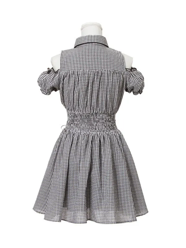 Высококачественное летнее женское японское Брендовое платье с коротким рукавом