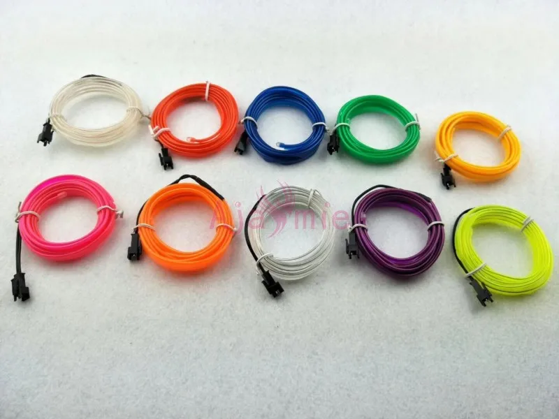 2 метра украшение интерьера автомобиля светодиодные полосы литье светящиеся