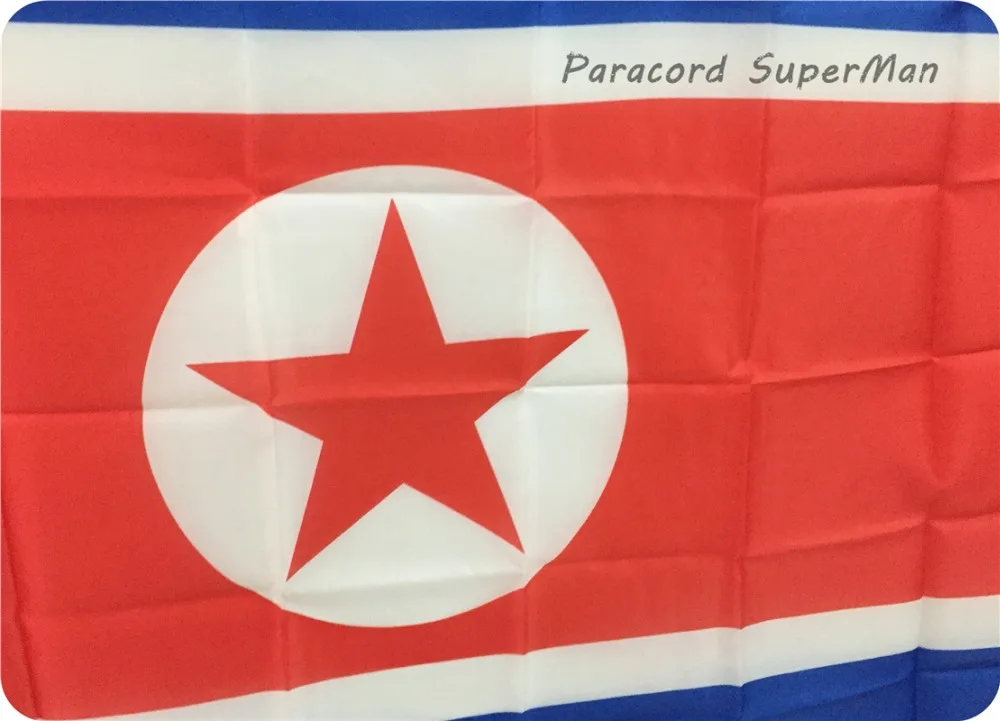 Корейская народная республика 3 фута x 5 футов висящий Флаг Северной Кореи