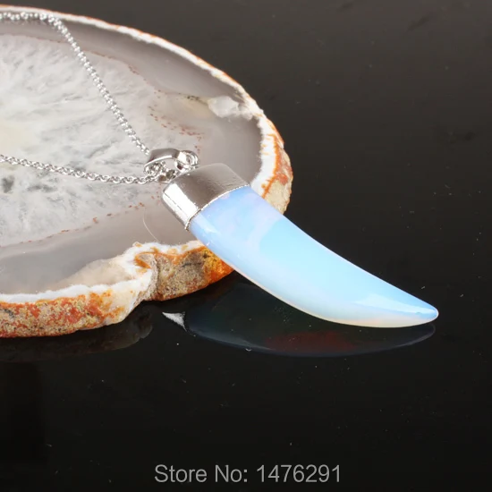 44x14 мм Howlite камень тигровый глаз лазурит розовый кристалл оникс нож подвеска из