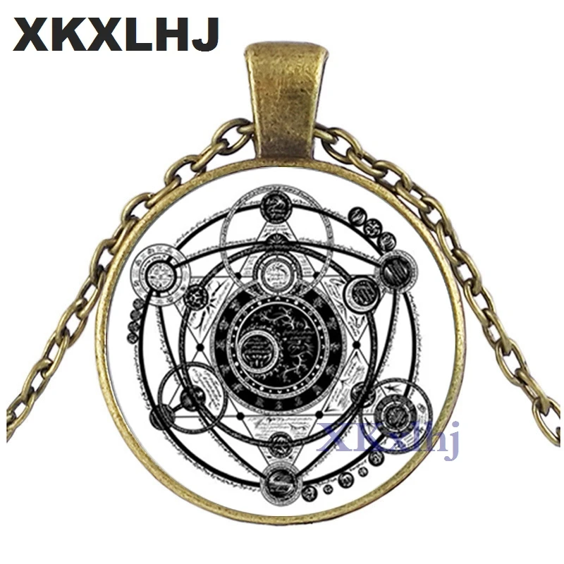 XKXLHJ Sigil магический кулон в виде ведьма ожерелье для женщин Аксессуары платья| |