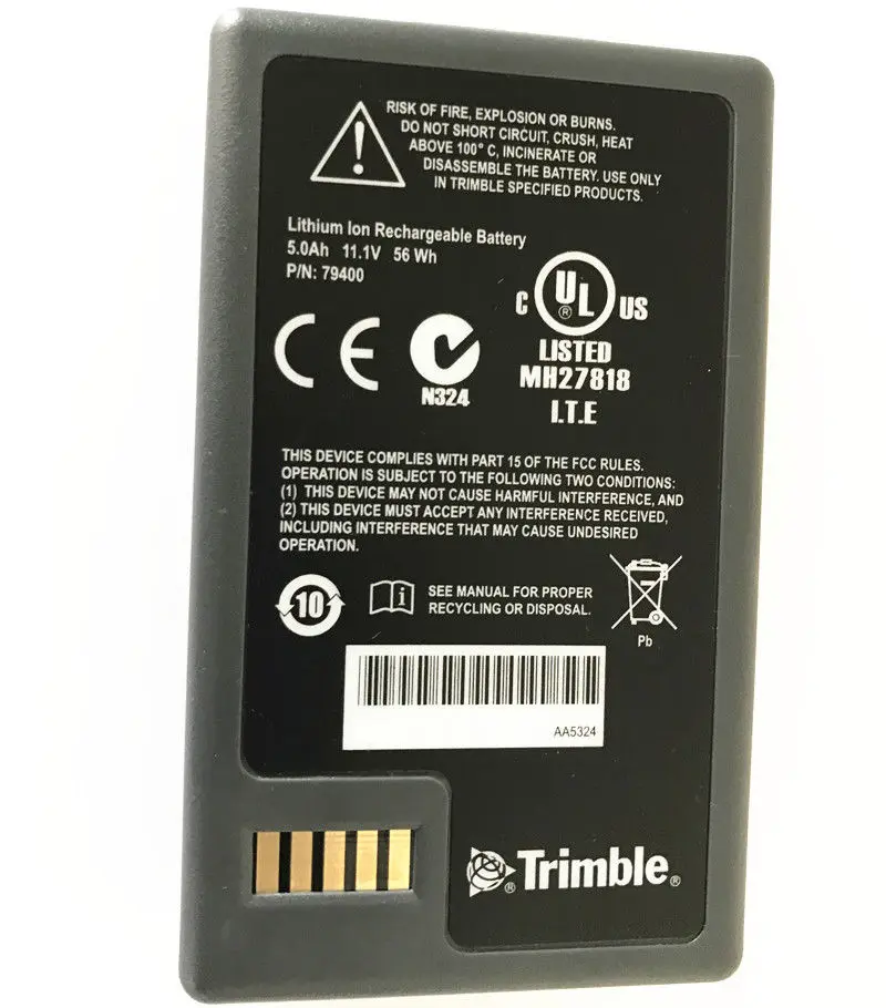 5 шт новая аккумуляторная батарея 5000mAh для Trimble S3 S6 S7 S8 всего станций 79400|Детали и