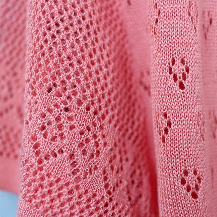 Женский трикотажный кардиган с V-образным вырезом коротким рукавом |