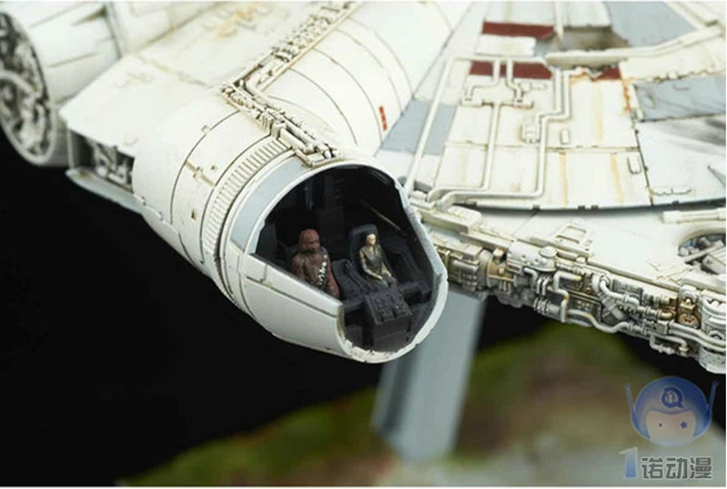Модель Bandai, Звездные войны 1/144, Звездные войны, Миллениум, Рыцарь Джедай, ПВХ фигурка, куклы, игрушки, фигурки