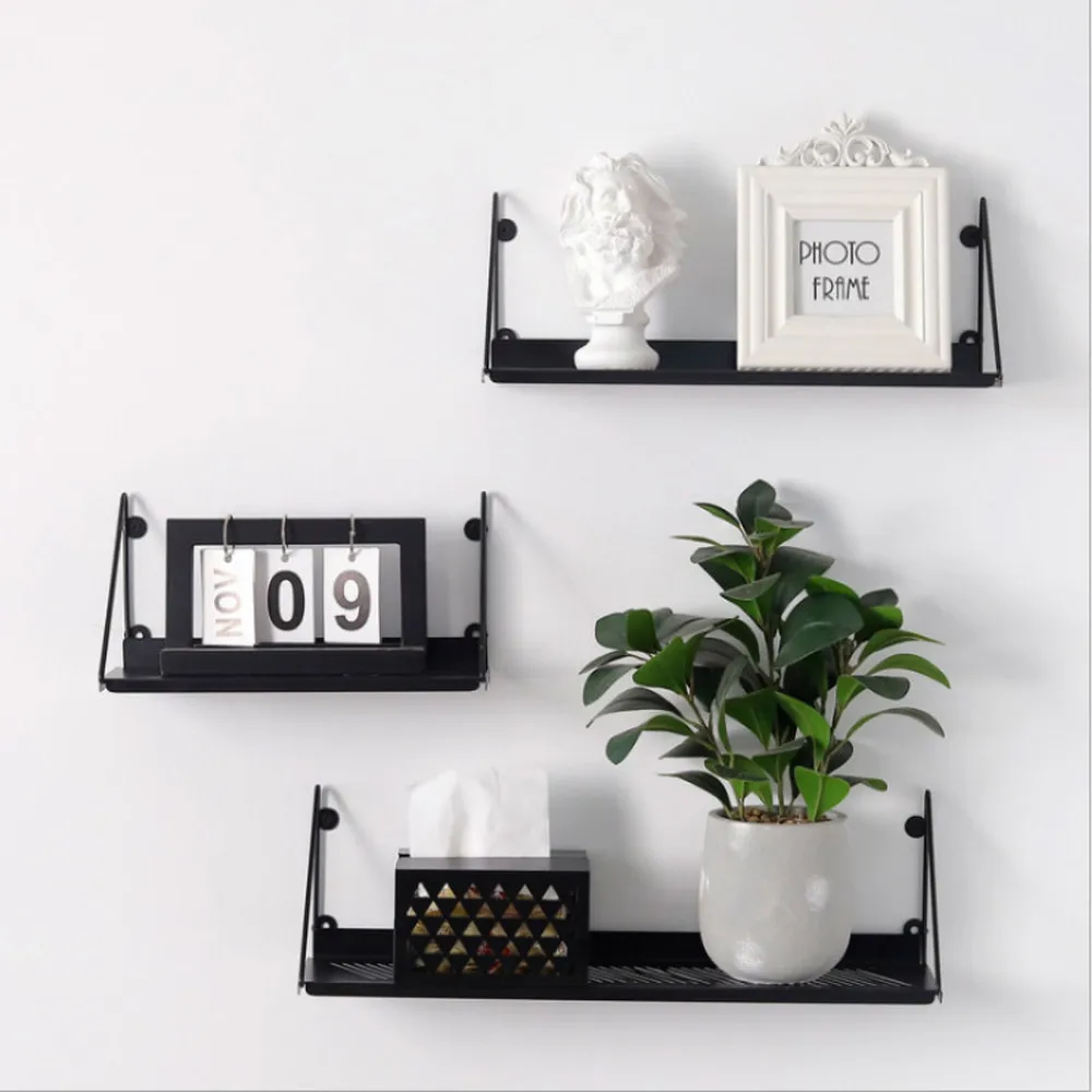 Настенные вешалки для гостиной спальни геометрические настенные держатели