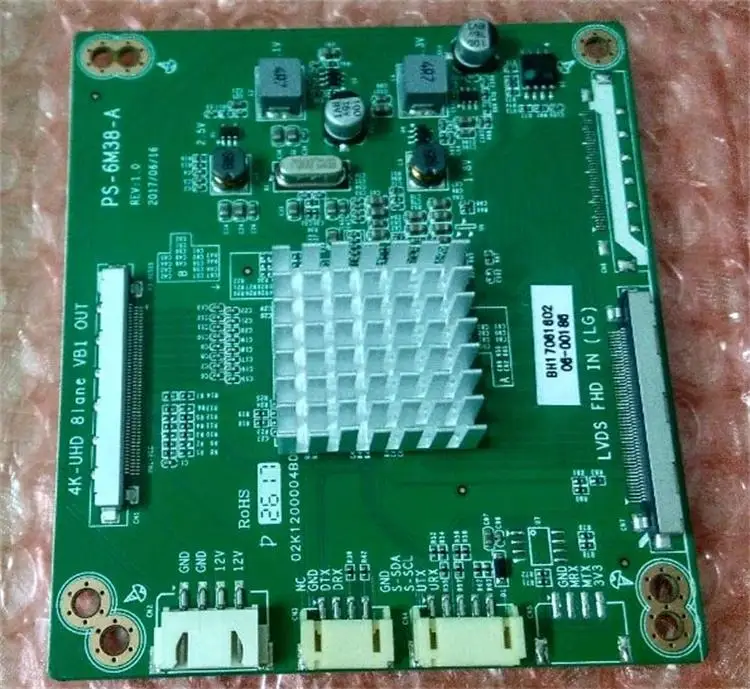 PS-6M38-A/PS-7233-A 2 к 4 к 4 к 2 к переходная плата 4K_VbyOne к 2K_LVDS